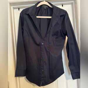 Banana Republic Navy Button Down Shirt